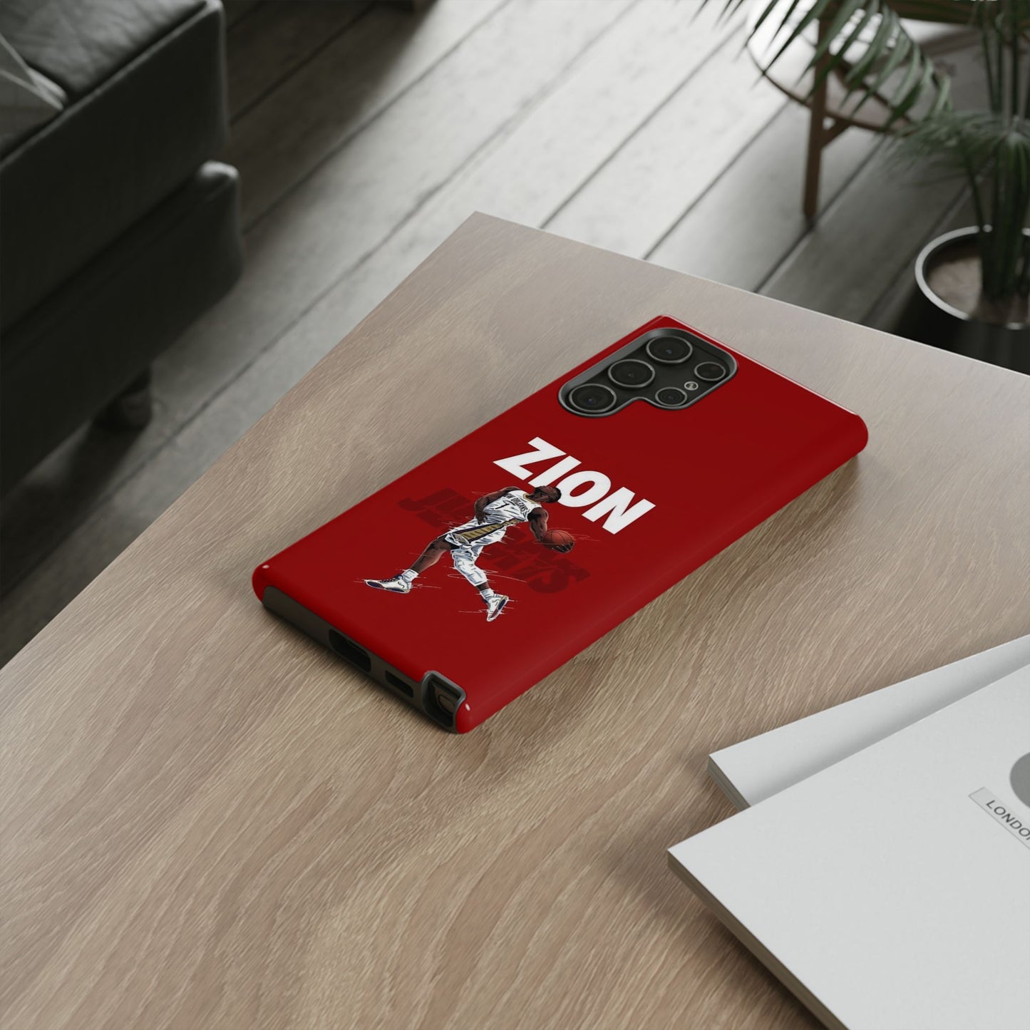 Zion Williamson Power Drive Edition – Rugged Dual-Layer Armor & Slim Fit | Compatible with iPhone 8–16 Pro Max & Samsung S10–S25 Ultra