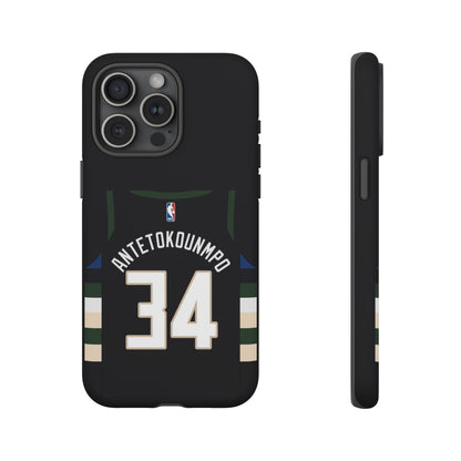 Giannis Antetokounmpo Force Drive Edition – Heavy-Duty ShockGuard Layers, Athletic Slim Fit | iPhone 8–16 Pro Max & Samsung S10–S25 Ultra Supported