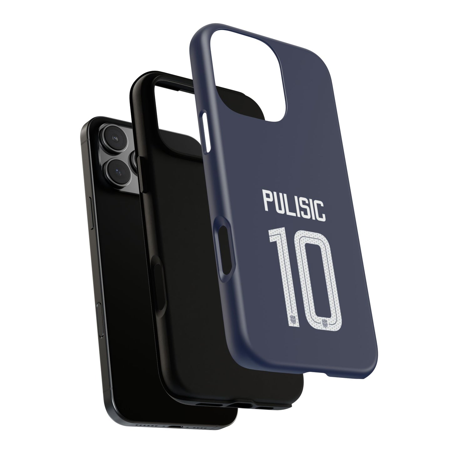 Christian Pulisic Precision Armor – Dual-Layer Durability & Sleek Fit | Compatible with iPhone 8 to 16 Pro Max & Samsung Galaxy S10 to S25 Ultra
