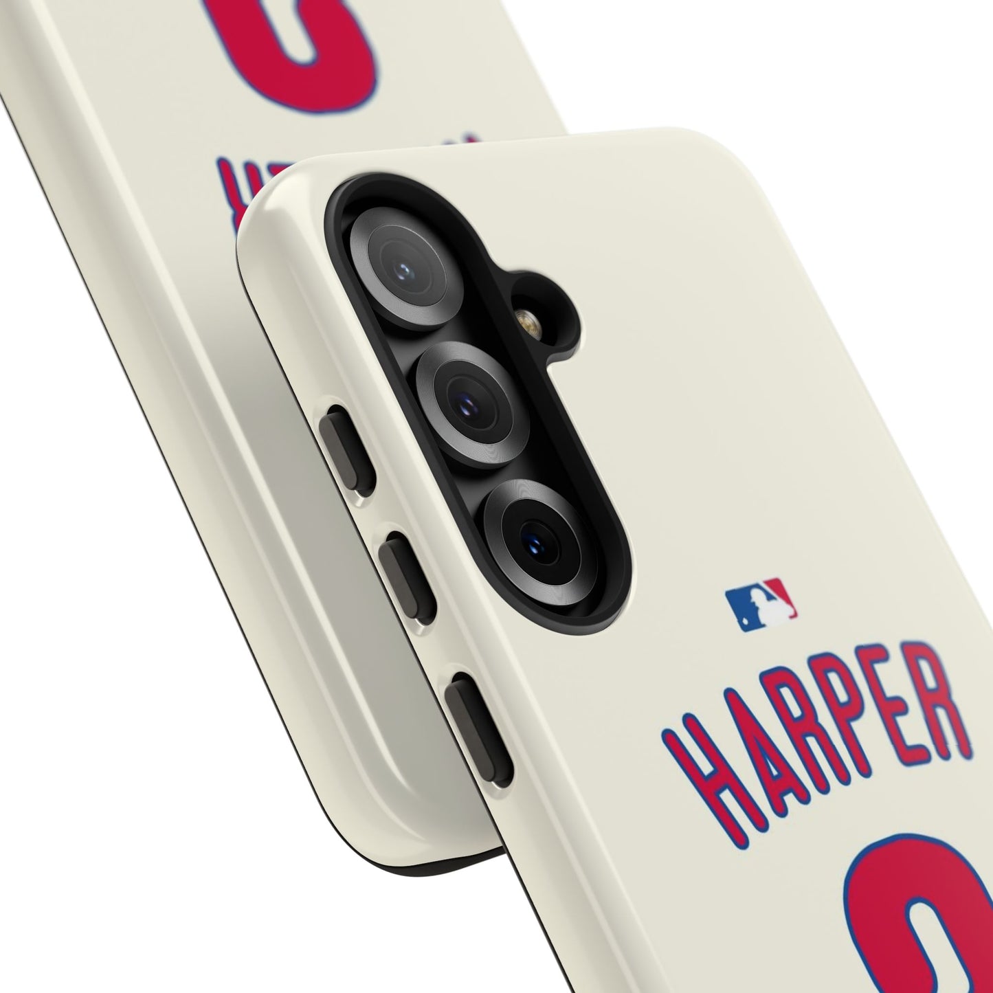 Bryce Harper PowerGrip – Dual-Layer Defense & Slim Fit | Compatible with iPhone 8 to 16 Pro Max & Samsung Galaxy S10 to S25 Ultra