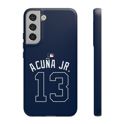 Ronald Acuña Jr. Power Play Phone Case – Bold Style, Braves Energy & MVP Swagger