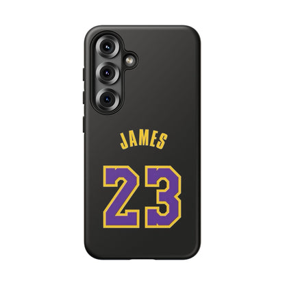 LeBron James King’s Guard Edition – MaxProtect Hybrid Shell, Athletic Profile | iPhone 8–16 Pro Max & Samsung S10–S25 Ultra Compatible