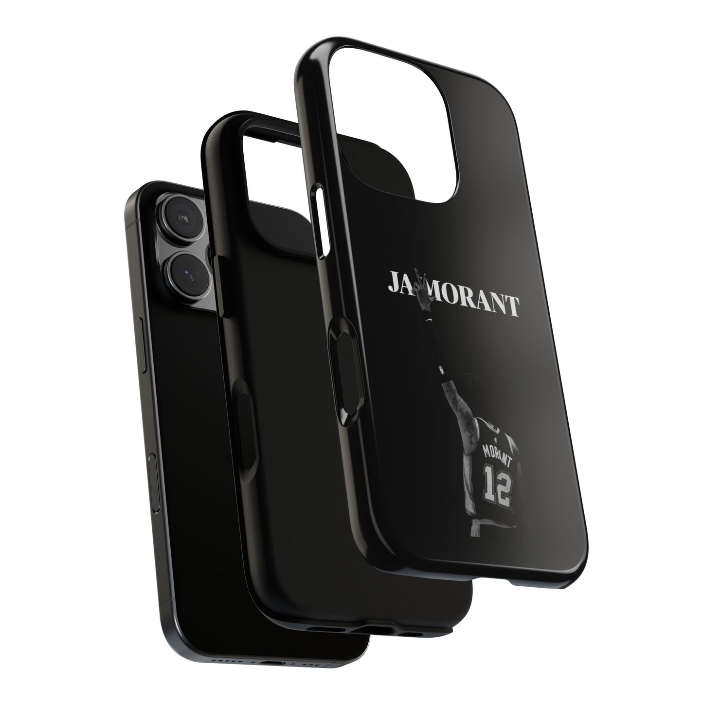 Ja Morant Explosive Drive Series – Shock-Absorbing Dual-Layer Case | Compatible with iPhone 8–16 Pro Max & Samsung Galaxy S10–S25 Ultra