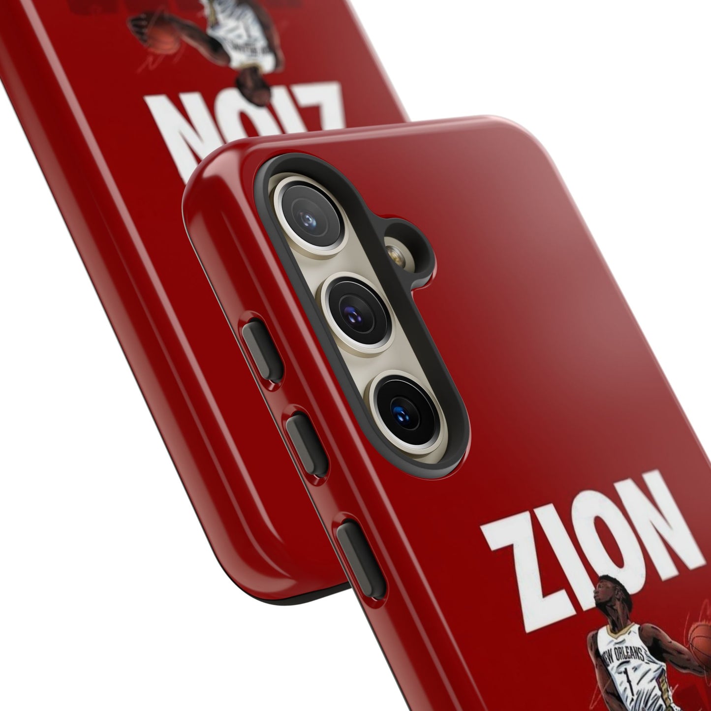 Zion Williamson Power Drive Edition – Rugged Dual-Layer Armor & Slim Fit | Compatible with iPhone 8–16 Pro Max & Samsung S10–S25 Ultra