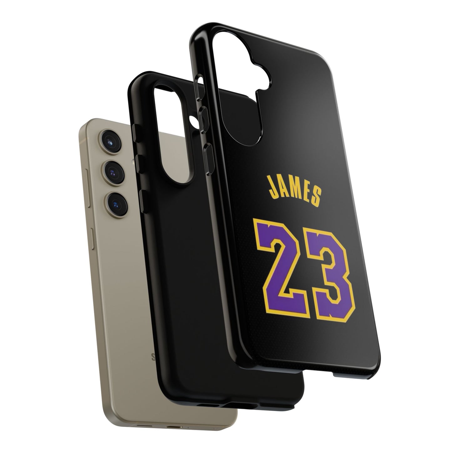 LeBron James King’s Guard Edition – MaxProtect Hybrid Shell, Athletic Profile | iPhone 8–16 Pro Max & Samsung S10–S25 Ultra Compatible