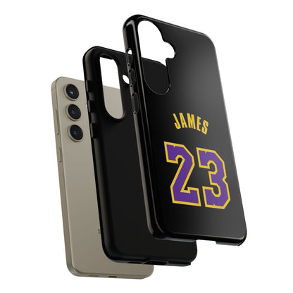 LeBron James King’s Guard Edition – MaxProtect Hybrid Shell, Athletic Profile | iPhone 8–16 Pro Max & Samsung S10–S25 Ultra Compatible