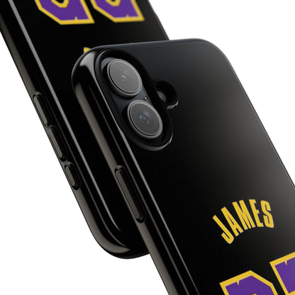 LeBron James King’s Guard Edition – MaxProtect Hybrid Shell, Athletic Profile | iPhone 8–16 Pro Max & Samsung S10–S25 Ultra Compatible