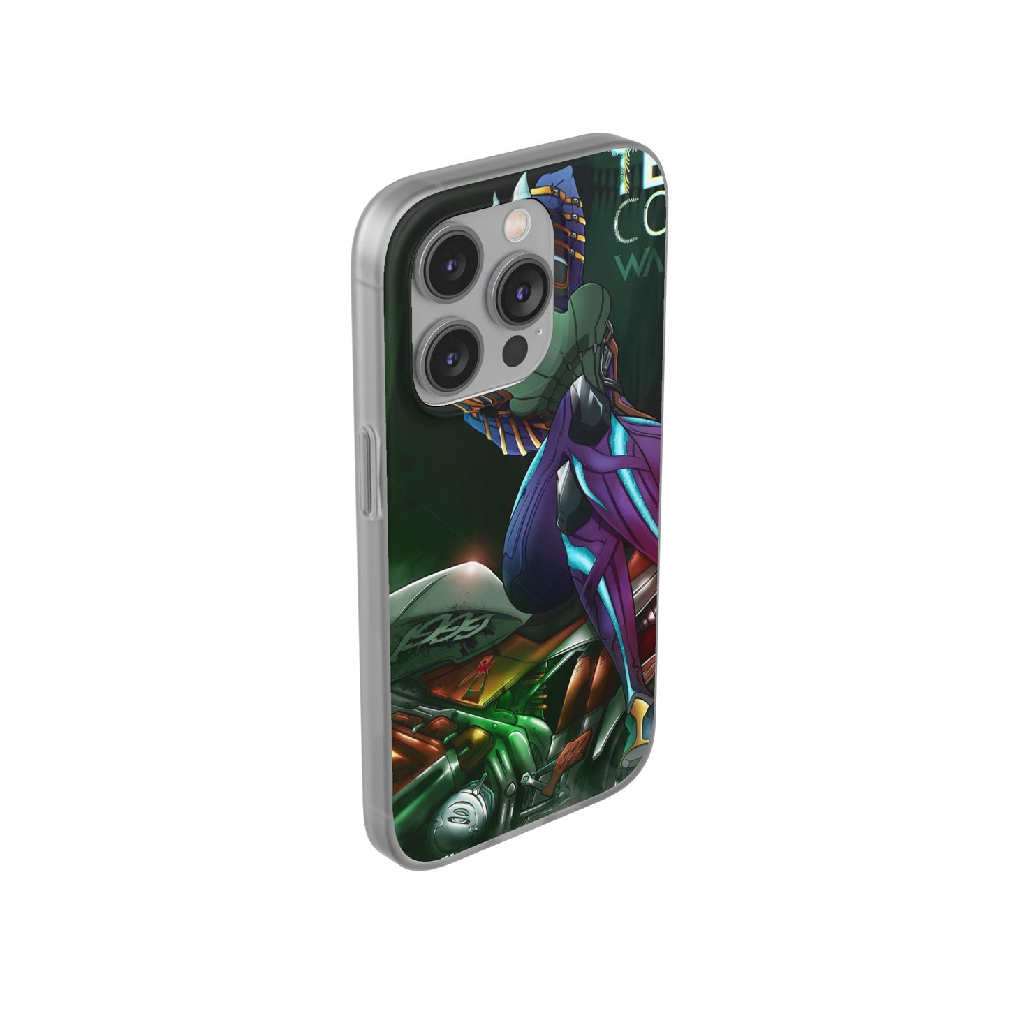 Anime-Inspired Phone Case - Flexi Cases, Custom Phone Cover, Gift for Her, Birthday Present, Unique Cell Phone Accessories
