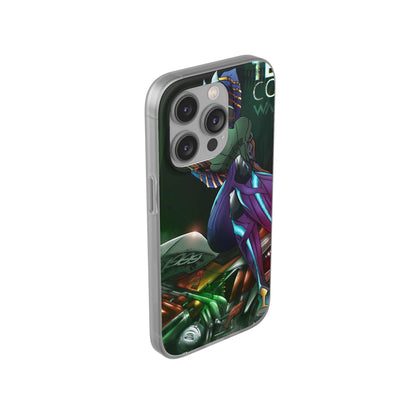 Anime-Inspired Phone Case - Flexi Cases, Custom Phone Cover, Gift for Her, Birthday Present, Unique Cell Phone Accessories
