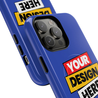 Tough Magnetic Phone Case, Customizable Phone Protector, Personalized Gift, Durable Tech Accessory, Ideal for Teens and Adults