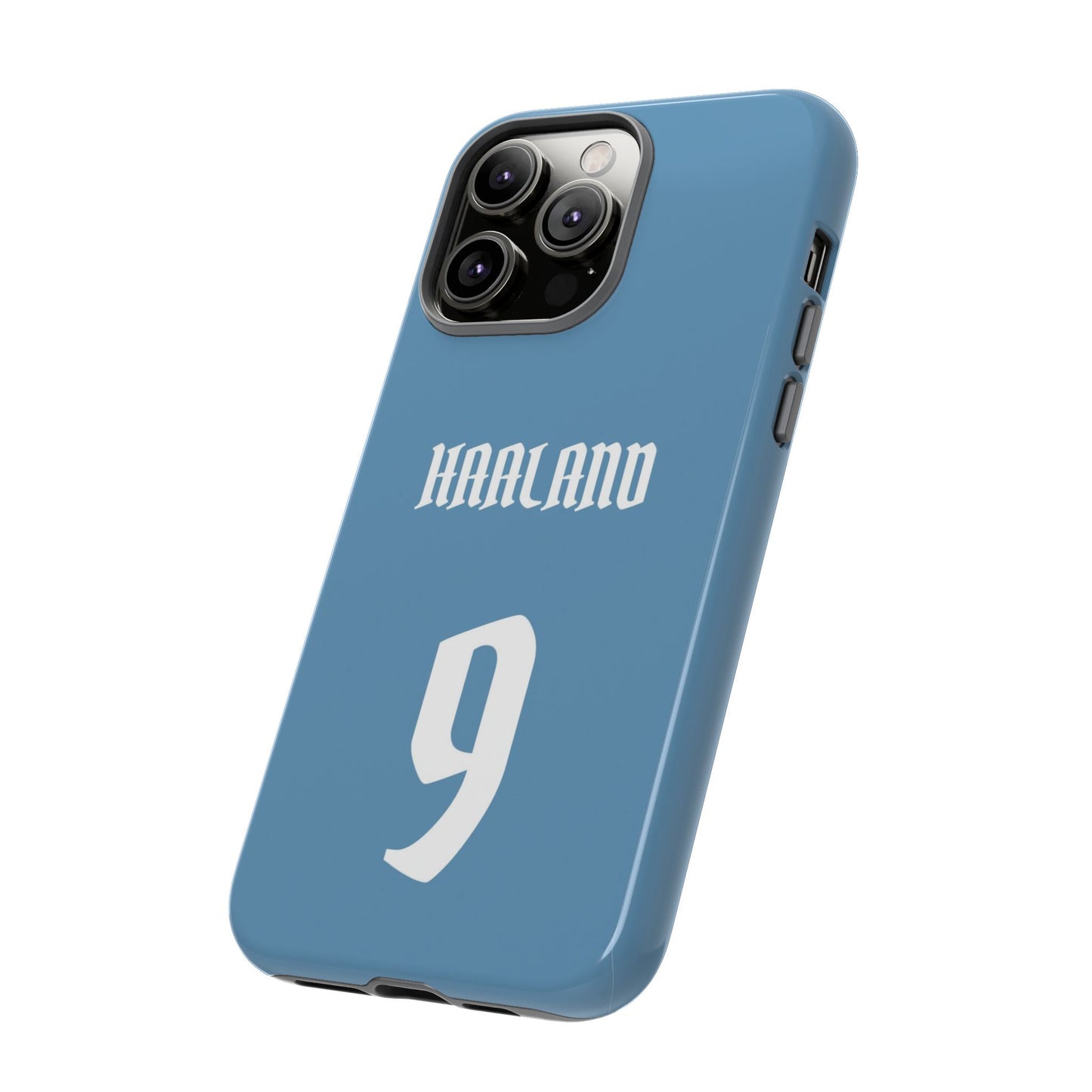 Erling Haaland PowerStrike – Rugged Dual-Layer Protection & Slim Profile | Compatible with iPhone 8 to 16 Pro Max & Samsung Galaxy S10 to S25 Ultra