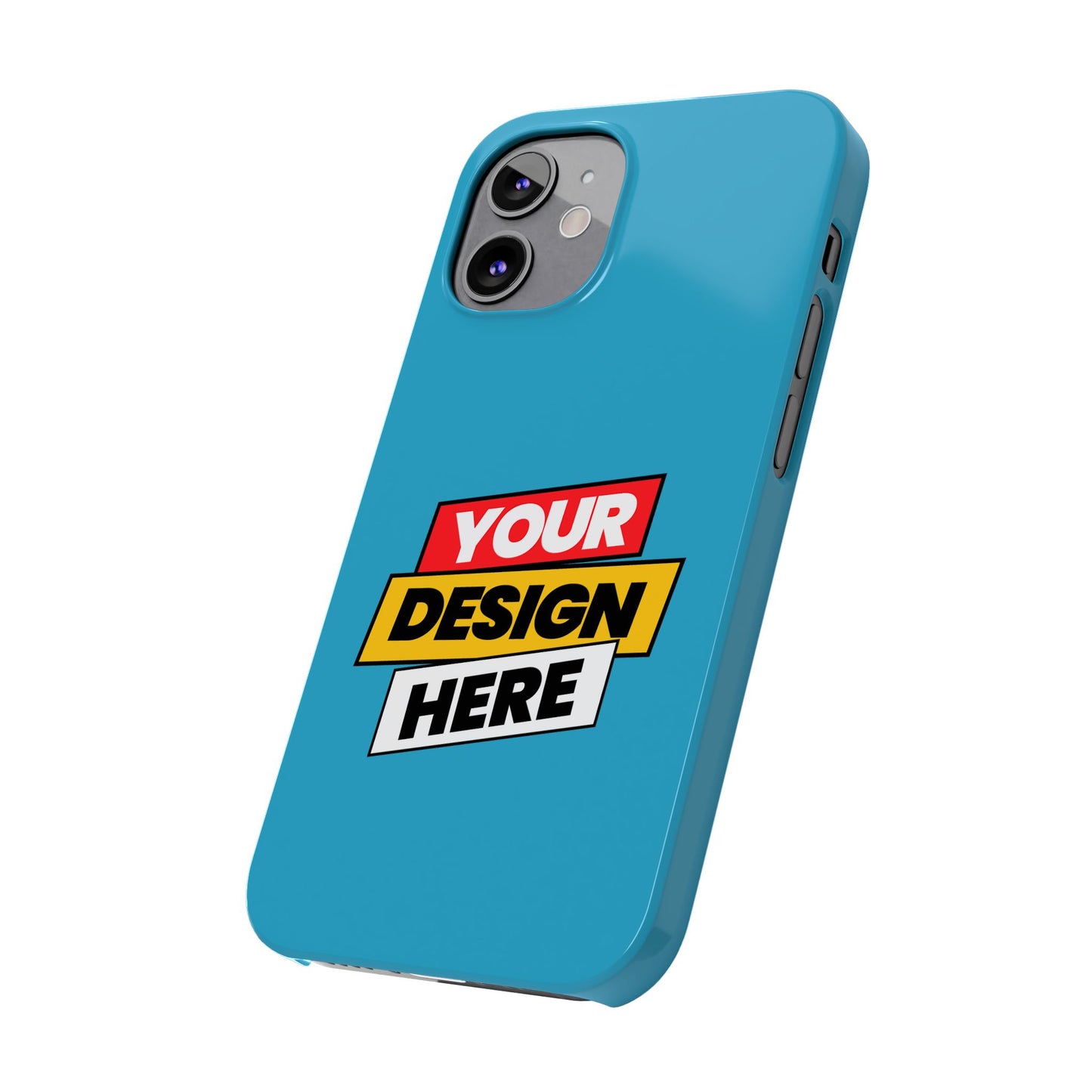 Cool Cat Slim Phone Case, Personalized Gift, Trendy Pet Lover Accessory, Unique Phone Cover, Animal Lover Case, Birthday Present
