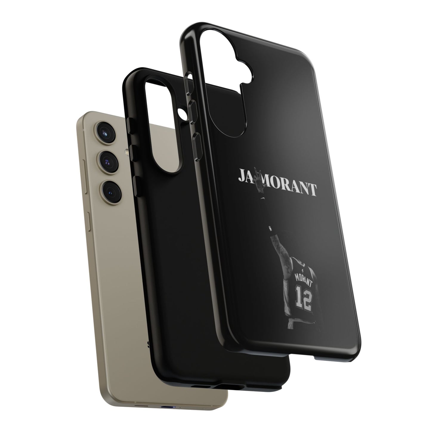 Ja Morant Explosive Drive Series – Shock-Absorbing Dual-Layer Case | Compatible with iPhone 8–16 Pro Max & Samsung Galaxy S10–S25 Ultra
