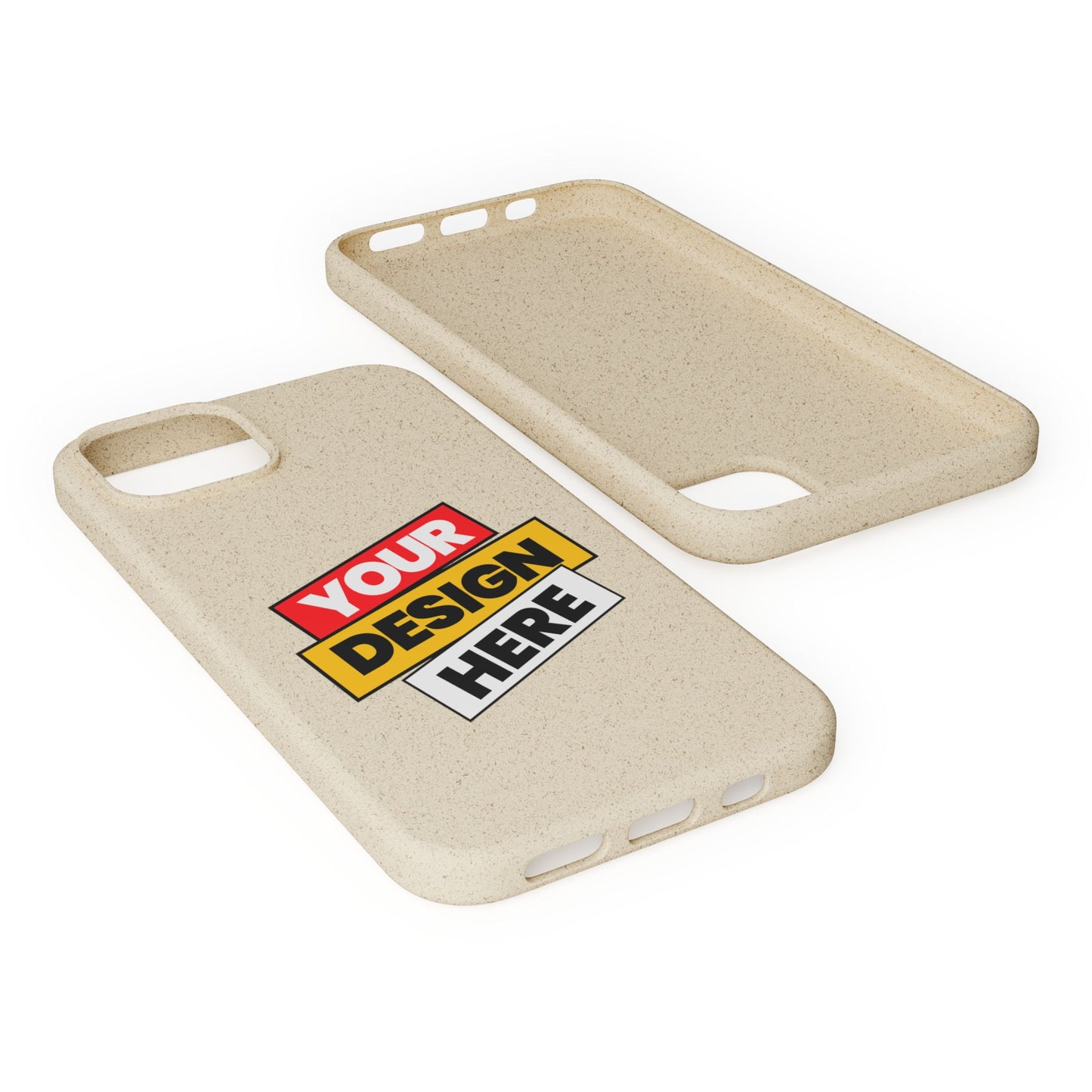 Eco-Friendly Phone Case, Biodegradable Phone Cover, Sustainable Accessory, Customizable iPhone Case, Green Gift Idea, Environmentally