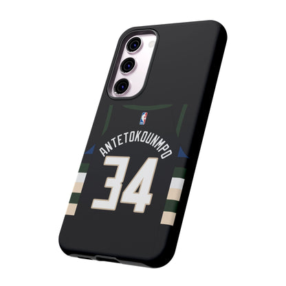 Giannis Antetokounmpo Force Drive Edition – Heavy-Duty ShockGuard Layers, Athletic Slim Fit | iPhone 8–16 Pro Max & Samsung S10–S25 Ultra Supported