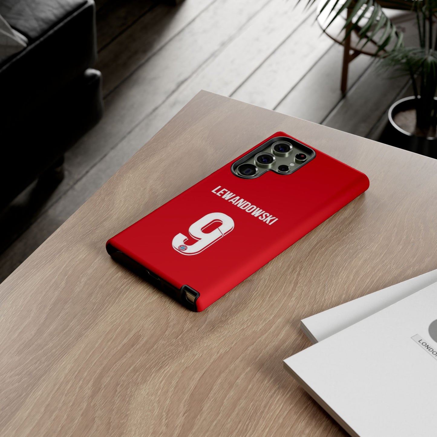 Robert Lewandowski Precision Guard – Dual-Layer Protection & Sleek Design | Compatible with iPhone 8 to 16 Pro Max & Samsung Galaxy S10 to S25 Ultra