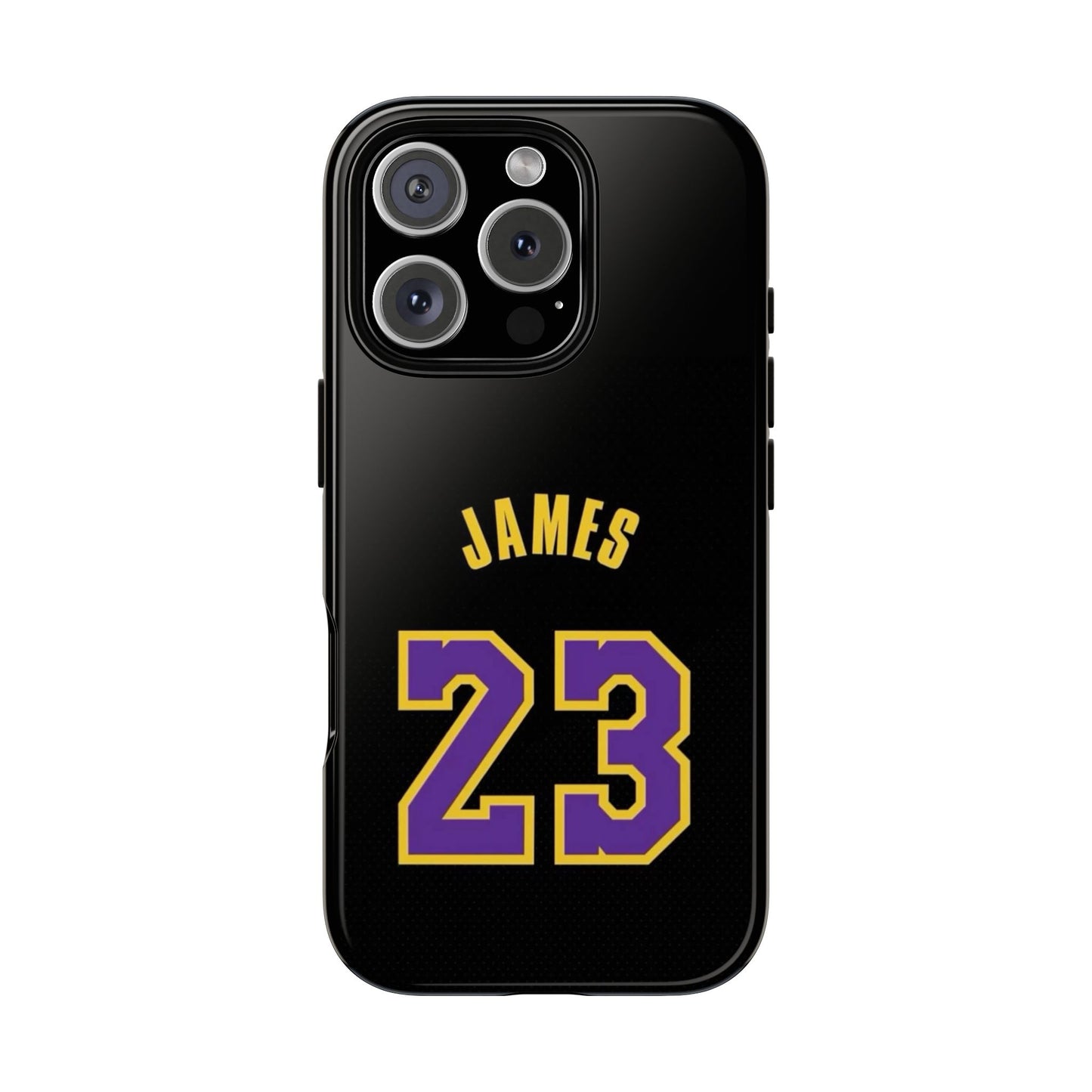 LeBron James King’s Guard Edition – MaxProtect Hybrid Shell, Athletic Profile | iPhone 8–16 Pro Max & Samsung S10–S25 Ultra Compatible