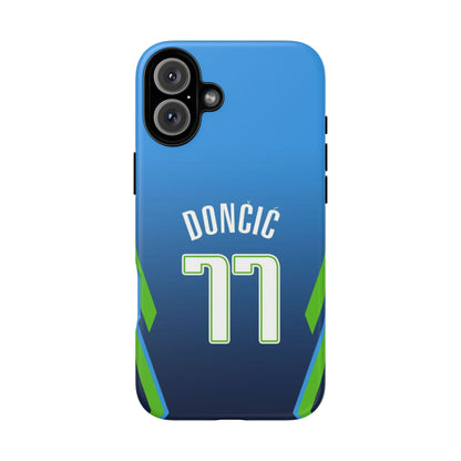 Luka Dončić Ice Vision Edition – Rugged Dual-Layer Build, Slim Fit | Compatible with iPhone 8–16 Pro Max & Samsung Galaxy S10–S25 Ultra