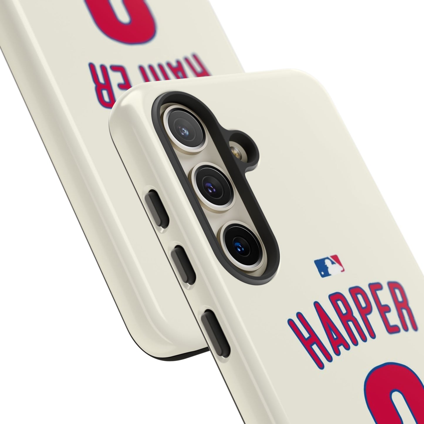 Bryce Harper PowerGrip – Dual-Layer Defense & Slim Fit | Compatible with iPhone 8 to 16 Pro Max & Samsung Galaxy S10 to S25 Ultra