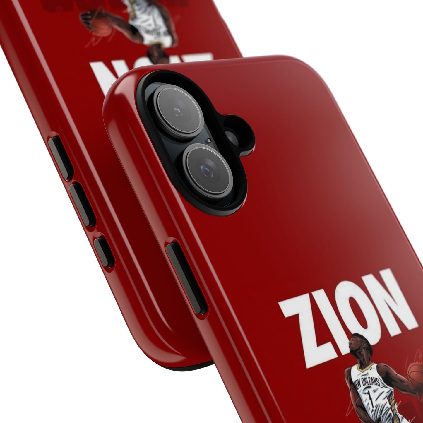 Zion Williamson Power Drive Edition – Rugged Dual-Layer Armor & Slim Fit | Compatible with iPhone 8–16 Pro Max & Samsung S10–S25 Ultra