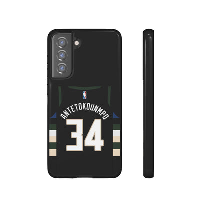 Giannis Antetokounmpo Force Drive Edition – Heavy-Duty ShockGuard Layers, Athletic Slim Fit | iPhone 8–16 Pro Max & Samsung S10–S25 Ultra Supported