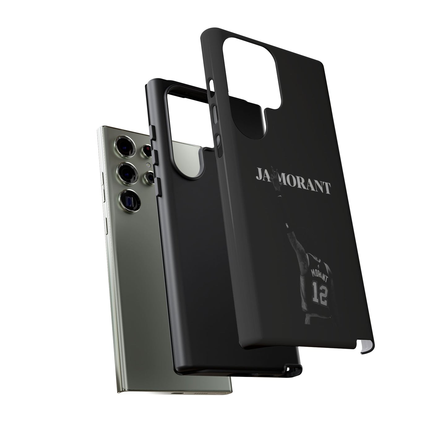 Ja Morant Explosive Drive Series – Shock-Absorbing Dual-Layer Case | Compatible with iPhone 8–16 Pro Max & Samsung Galaxy S10–S25 Ultra