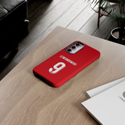 Robert Lewandowski Precision Guard – Dual-Layer Protection & Sleek Design | Compatible with iPhone 8 to 16 Pro Max & Samsung Galaxy S10 to S25 Ultra