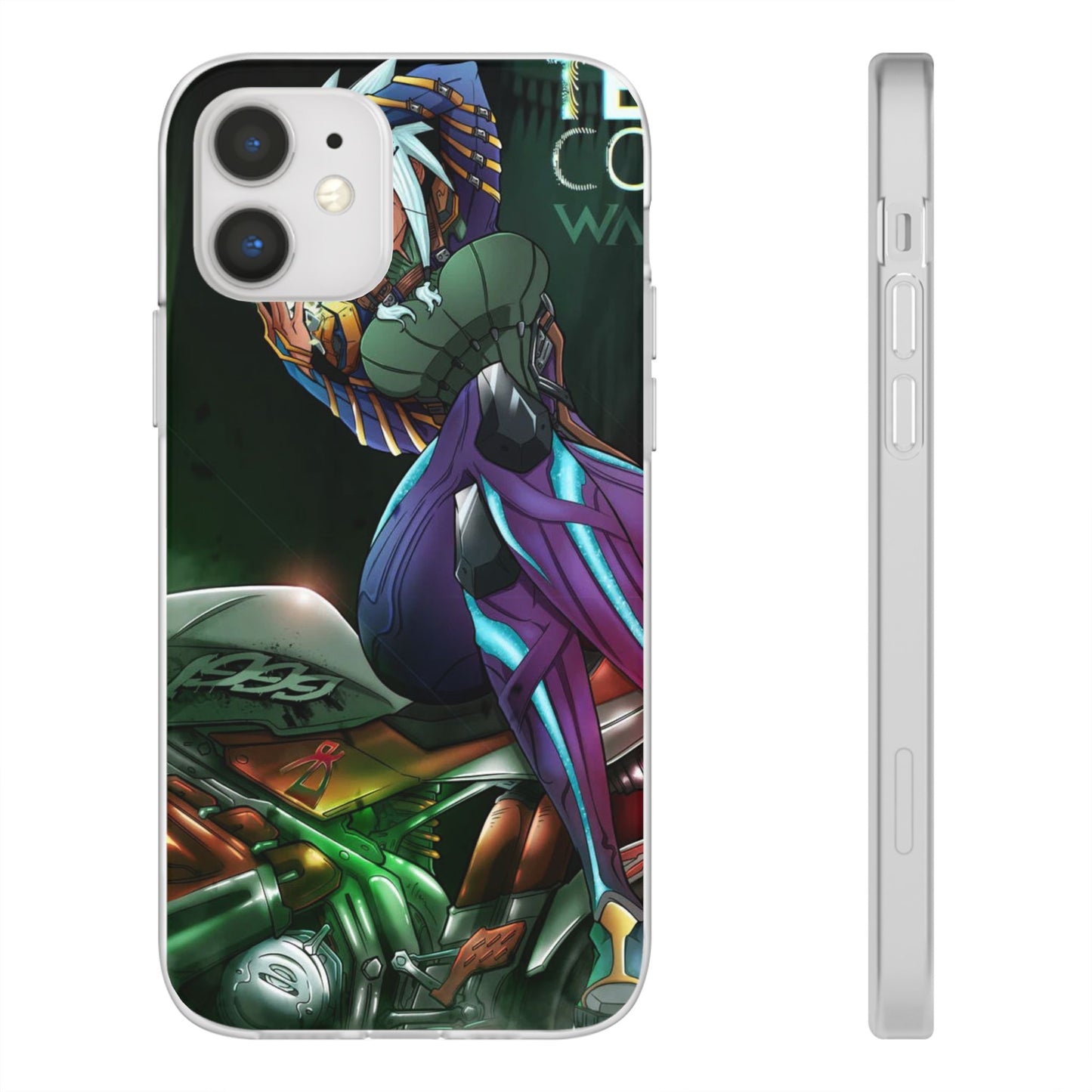 Anime-Inspired Phone Case - Flexi Cases, Custom Phone Cover, Gift for Her, Birthday Present, Unique Cell Phone Accessories