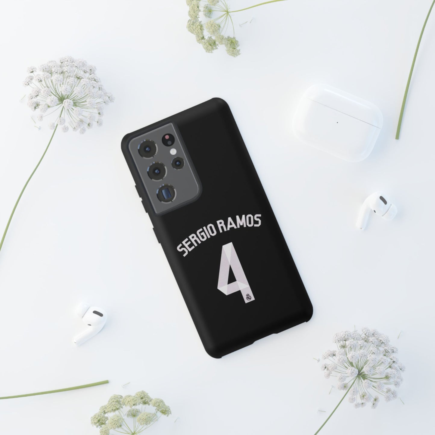 Sergio Ramos Defender Pro – Dual-Layer Shock Absorption & Slim Profile | Compatible with iPhone 8 to 16 Pro Max & Samsung Galaxy S10 to S25 Ultra