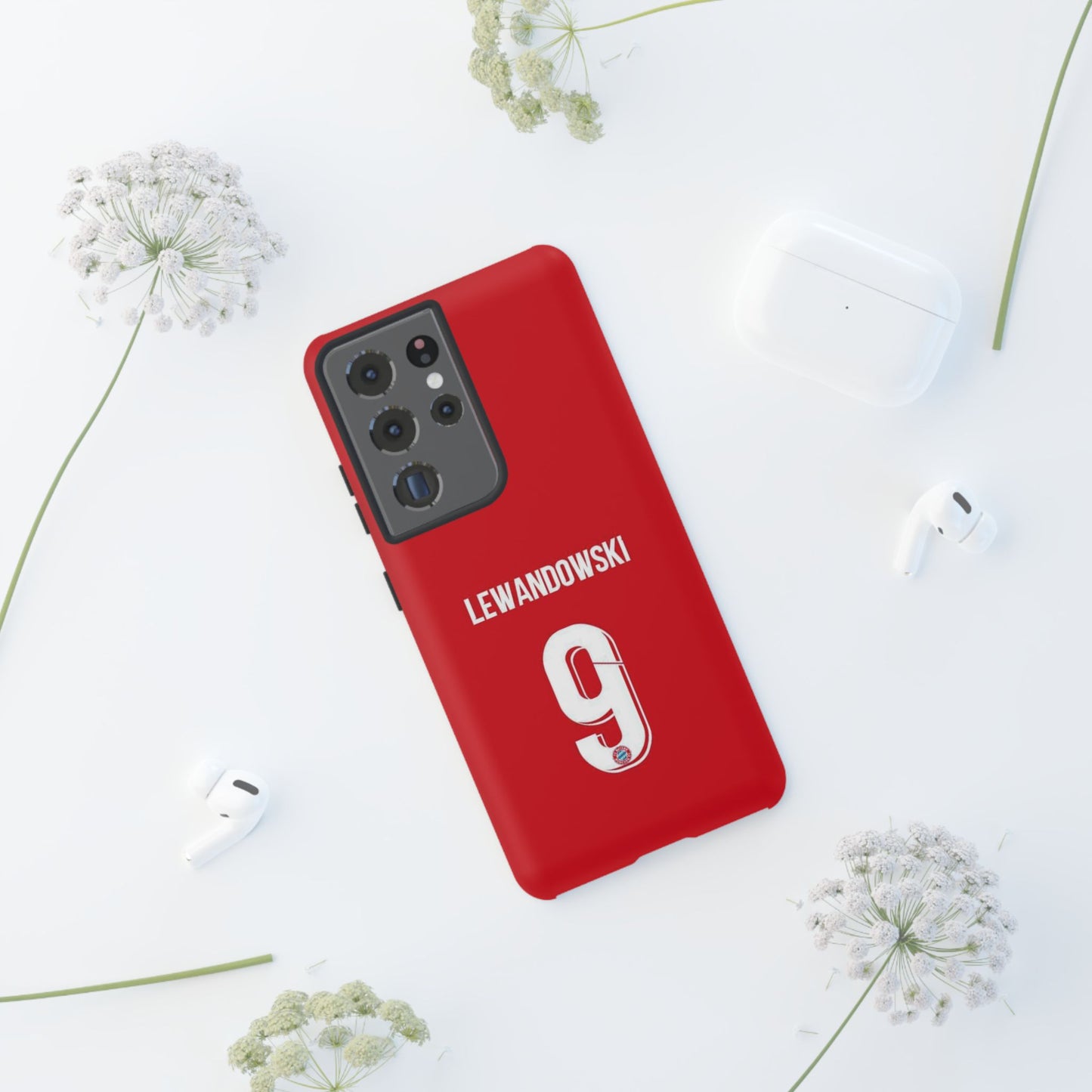 Robert Lewandowski Precision Guard – Dual-Layer Protection & Sleek Design | Compatible with iPhone 8 to 16 Pro Max & Samsung Galaxy S10 to S25 Ultra