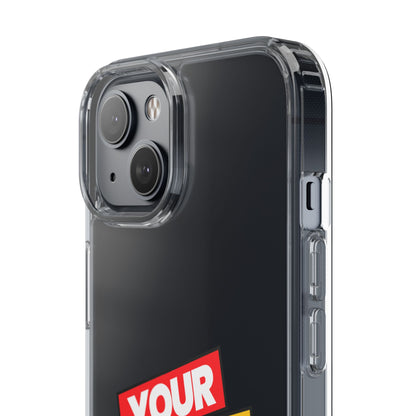 Custom Clear Transparent Cases for Phones - Personalized Protection, Ideal for Gifts, Birthdays, Holidays, Trendy Phone Accessories