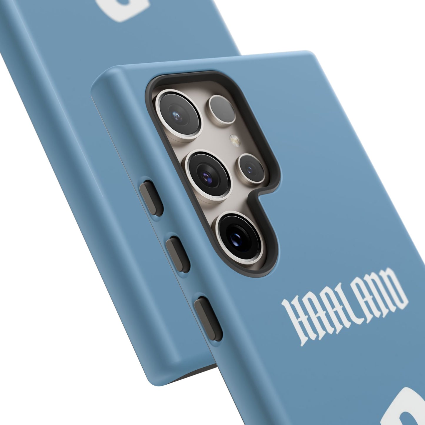 Erling Haaland PowerStrike – Rugged Dual-Layer Protection & Slim Profile | Compatible with iPhone 8 to 16 Pro Max & Samsung Galaxy S10 to S25 Ultra