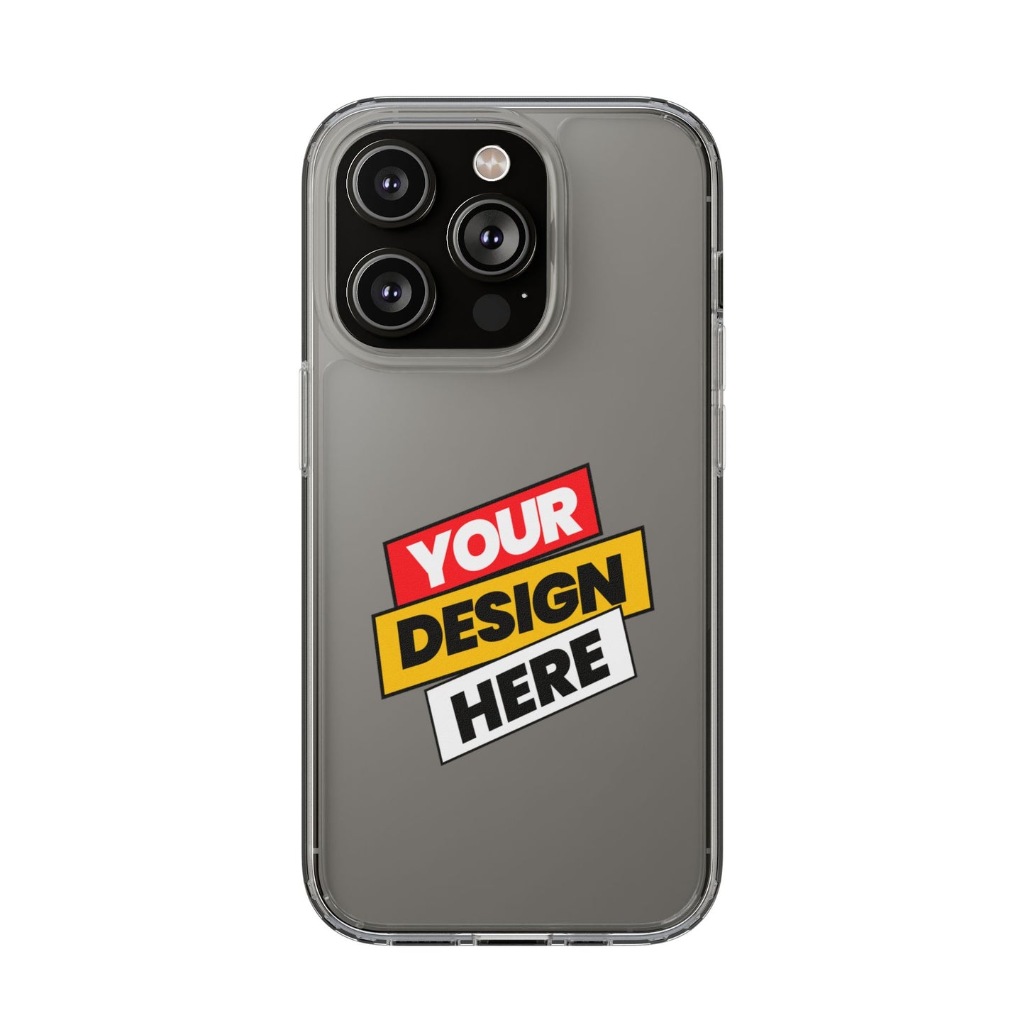 Custom Clear Transparent Cases for Phones - Personalized Protection, Ideal for Gifts, Birthdays, Holidays, Trendy Phone Accessories