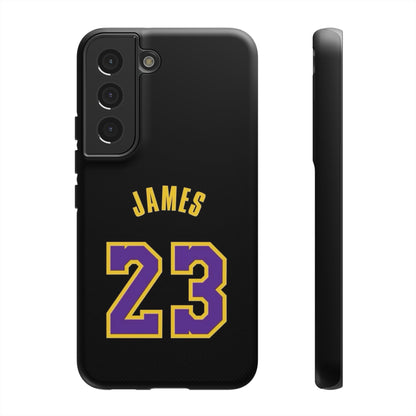 LeBron James King’s Guard Edition – MaxProtect Hybrid Shell, Athletic Profile | iPhone 8–16 Pro Max & Samsung S10–S25 Ultra Compatible