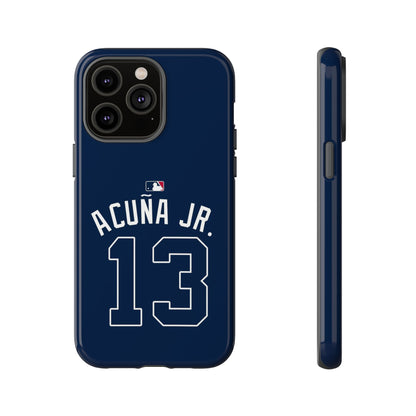 Ronald Acuña Jr. Power Play Phone Case – Bold Style, Braves Energy & MVP Swagger