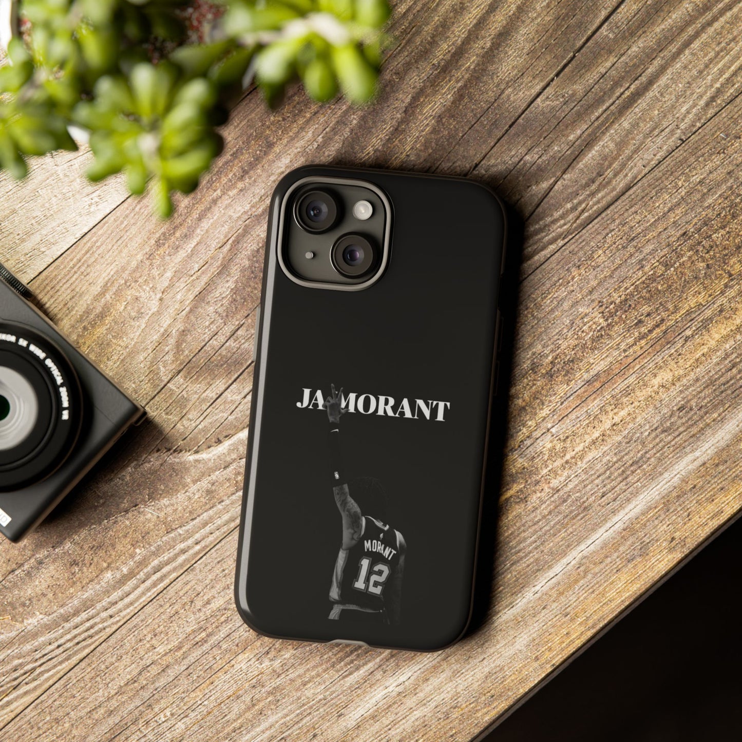 Ja Morant Explosive Drive Series – Shock-Absorbing Dual-Layer Case | Compatible with iPhone 8–16 Pro Max & Samsung Galaxy S10–S25 Ultra