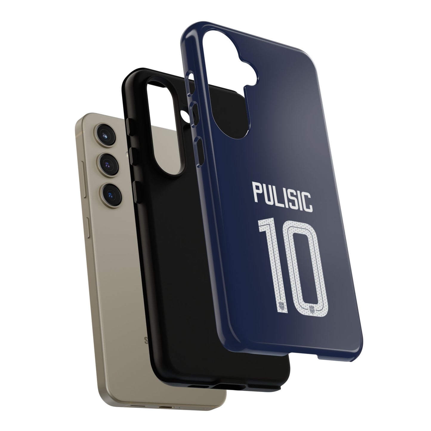 Christian Pulisic Precision Armor – Dual-Layer Durability & Sleek Fit | Compatible with iPhone 8 to 16 Pro Max & Samsung Galaxy S10 to S25 Ultra