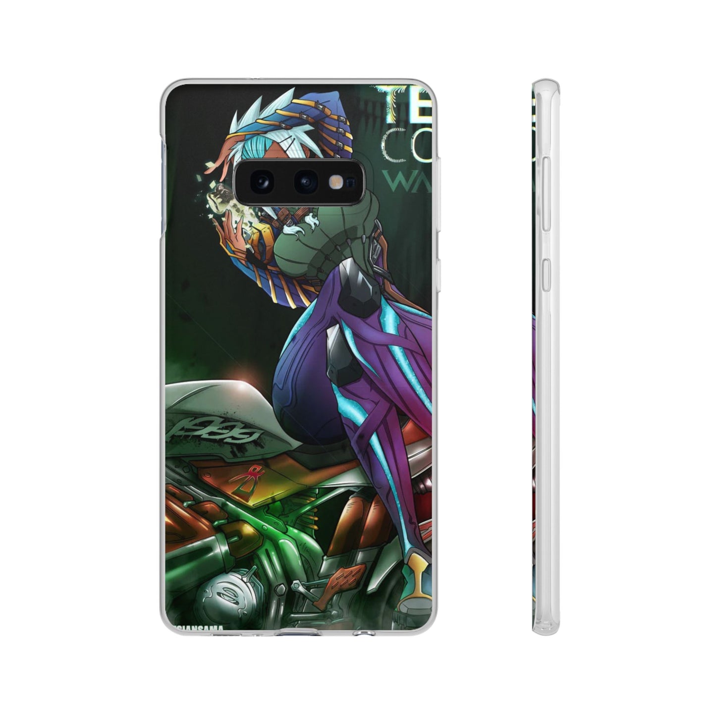 Anime-Inspired Phone Case - Flexi Cases, Custom Phone Cover, Gift for Her, Birthday Present, Unique Cell Phone Accessories