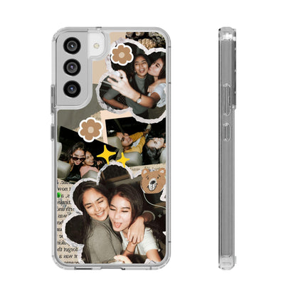 Memories In Retro Templet Custom Printed Clear Cases - covers4phones