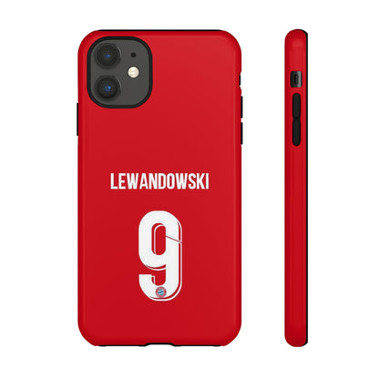 Robert Lewandowski Precision Guard – Dual-Layer Protection & Sleek Design | Compatible with iPhone 8 to 16 Pro Max & Samsung Galaxy S10 to S25 Ultra