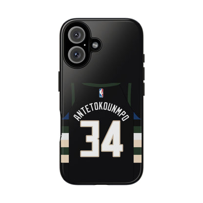 Giannis Antetokounmpo Force Drive Edition – Heavy-Duty ShockGuard Layers, Athletic Slim Fit | iPhone 8–16 Pro Max & Samsung S10–S25 Ultra Supported