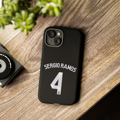 Sergio Ramos Defender Pro – Dual-Layer Shock Absorption & Slim Profile | Compatible with iPhone 8 to 16 Pro Max & Samsung Galaxy S10 to S25 Ultra