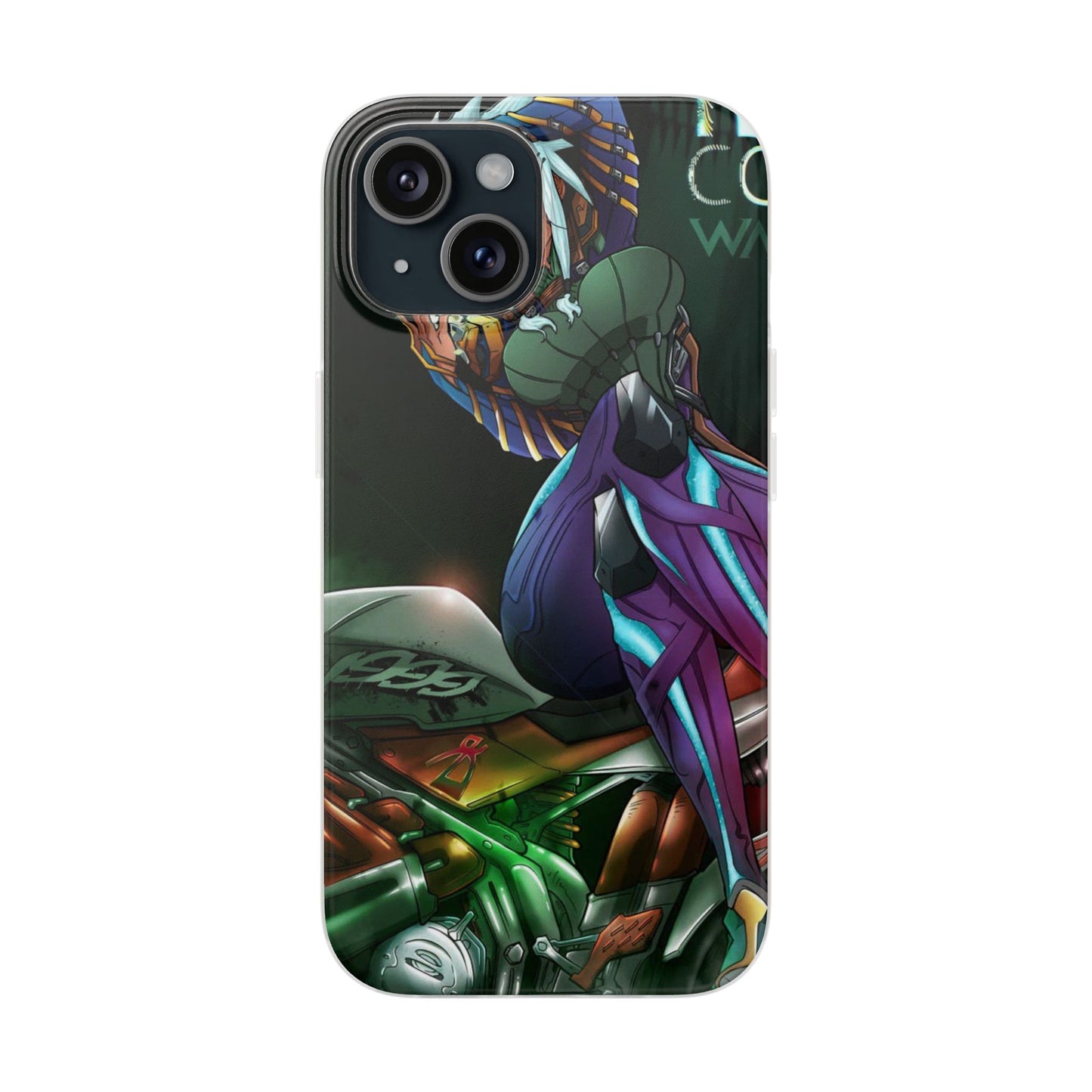 Anime-Inspired Phone Case - Flexi Cases, Custom Phone Cover, Gift for Her, Birthday Present, Unique Cell Phone Accessories