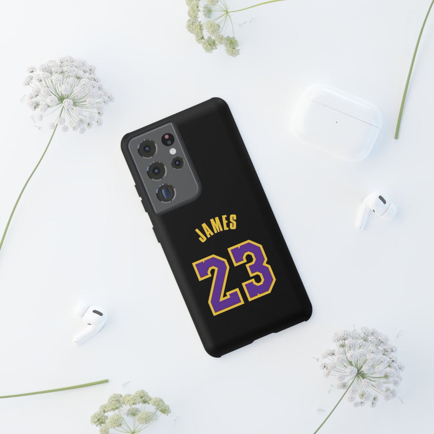 LeBron James King’s Guard Edition – MaxProtect Hybrid Shell, Athletic Profile | iPhone 8–16 Pro Max & Samsung S10–S25 Ultra Compatible