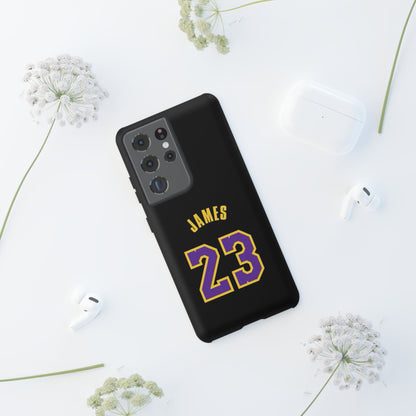 LeBron James King’s Guard Edition – MaxProtect Hybrid Shell, Athletic Profile | iPhone 8–16 Pro Max & Samsung S10–S25 Ultra Compatible