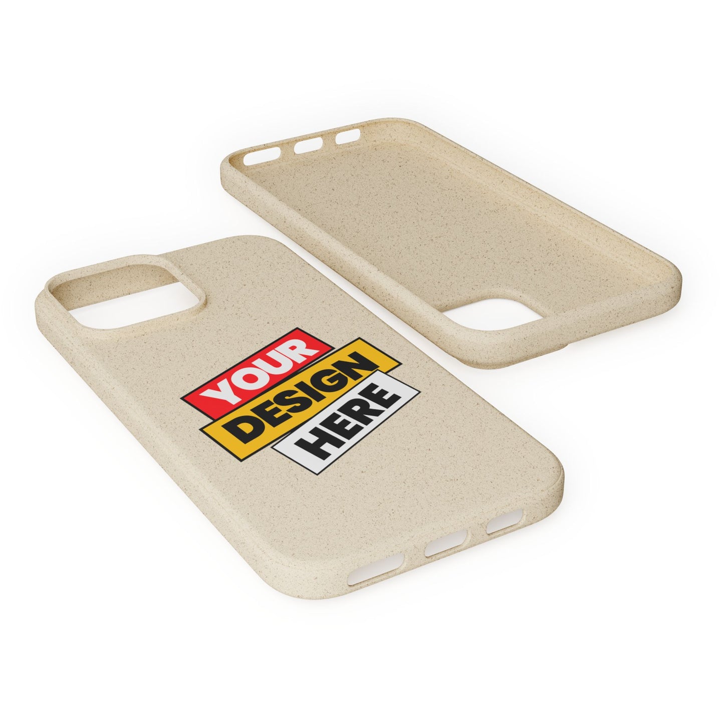 Eco-Friendly Phone Case, Biodegradable Phone Cover, Sustainable Accessory, Customizable iPhone Case, Green Gift Idea, Environmentally