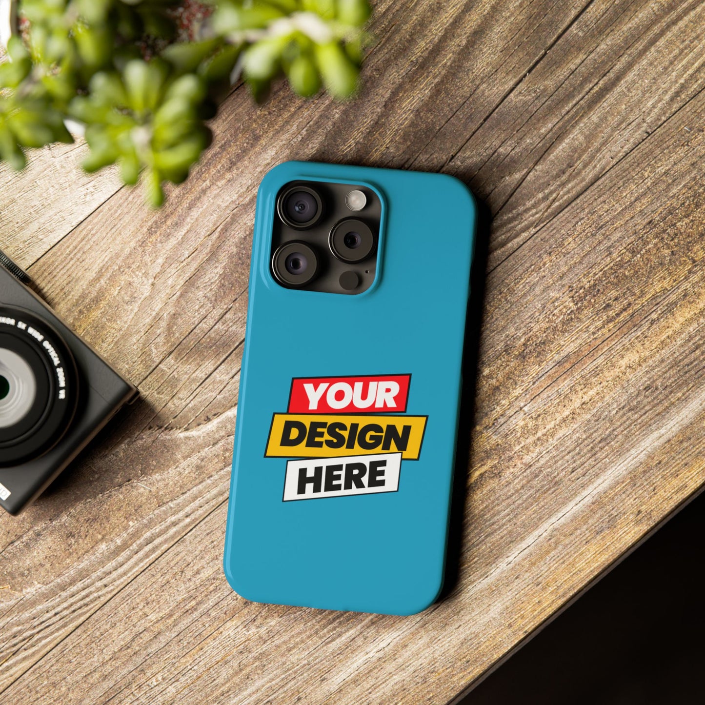 Cool Cat Slim Phone Case, Personalized Gift, Trendy Pet Lover Accessory, Unique Phone Cover, Animal Lover Case, Birthday Present
