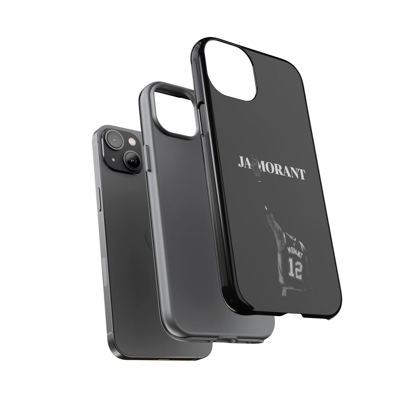 Ja Morant Explosive Drive Series – Shock-Absorbing Dual-Layer Case | Compatible with iPhone 8–16 Pro Max & Samsung Galaxy S10–S25 Ultra