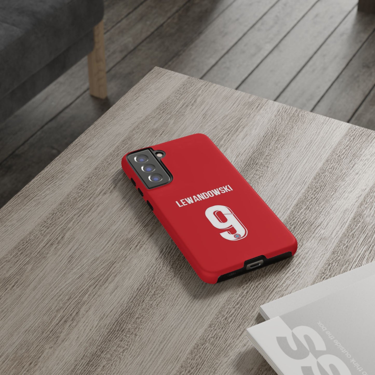 Robert Lewandowski Precision Guard – Dual-Layer Protection & Sleek Design | Compatible with iPhone 8 to 16 Pro Max & Samsung Galaxy S10 to S25 Ultra