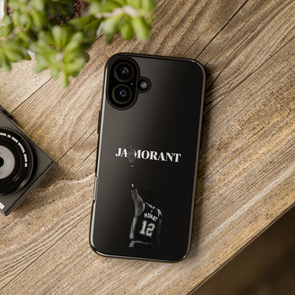 Ja Morant Explosive Drive Series – Shock-Absorbing Dual-Layer Case | Compatible with iPhone 8–16 Pro Max & Samsung Galaxy S10–S25 Ultra